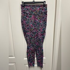 Floral Patterned Leggings - Lululemon Base Pace High-Rise Running Tight